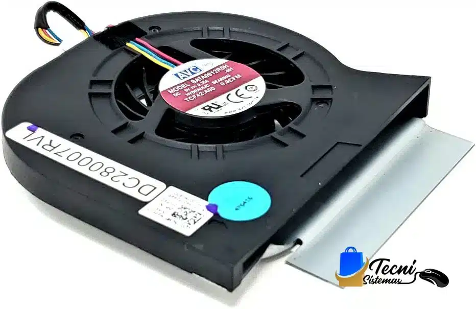 20191028_092017__42222 Ventilador de CPU 5V DC para Dell Latitude E6410 E6510, TCF42 0TCF42 DC280007RVL — vista 2