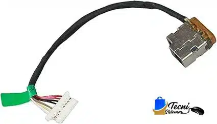 417JAWolkrL._AC_SX425_ Jack de carga DC para HP 240 246 250 255 G4 G5, conector 4.5mm x 3.0mm con pin central, P/N 799736-S57 — vista 2