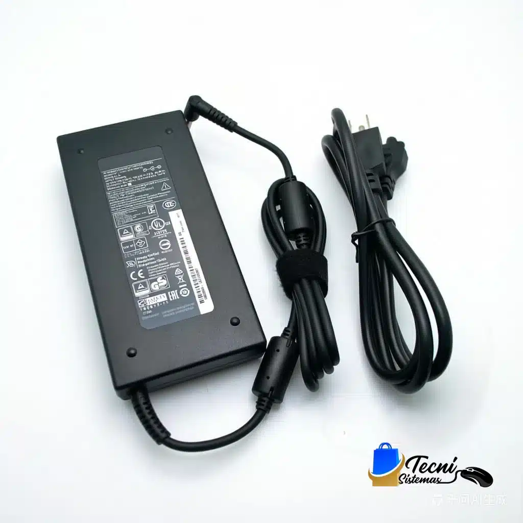 517y9vwVR4L._AC_SL1024_ Cargador compatible MSI A15-180P1A 180W 19.5V 9.23A conector 5.5x2.5mm para laptops MSI — vista 3