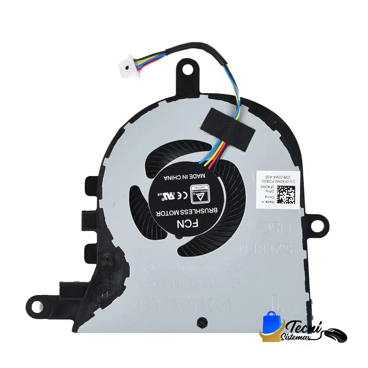 Version 1.0.0 Ventilador CPU Dell Inspiron 5570 5575 3580 3593 FX0M0 NPFW6 Latitude 3590 — vista 2