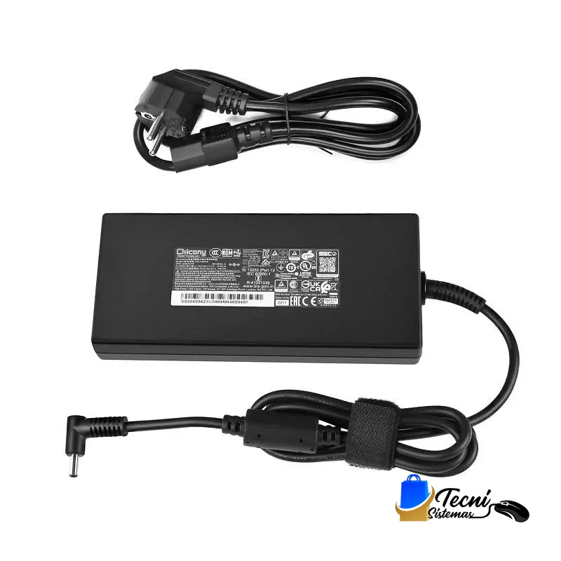 6143581735412994 Cargador 240W para MSI Katana GS66 GF66 GF76 GL66 GL76 Pulse y Gigabyte A16 Pro