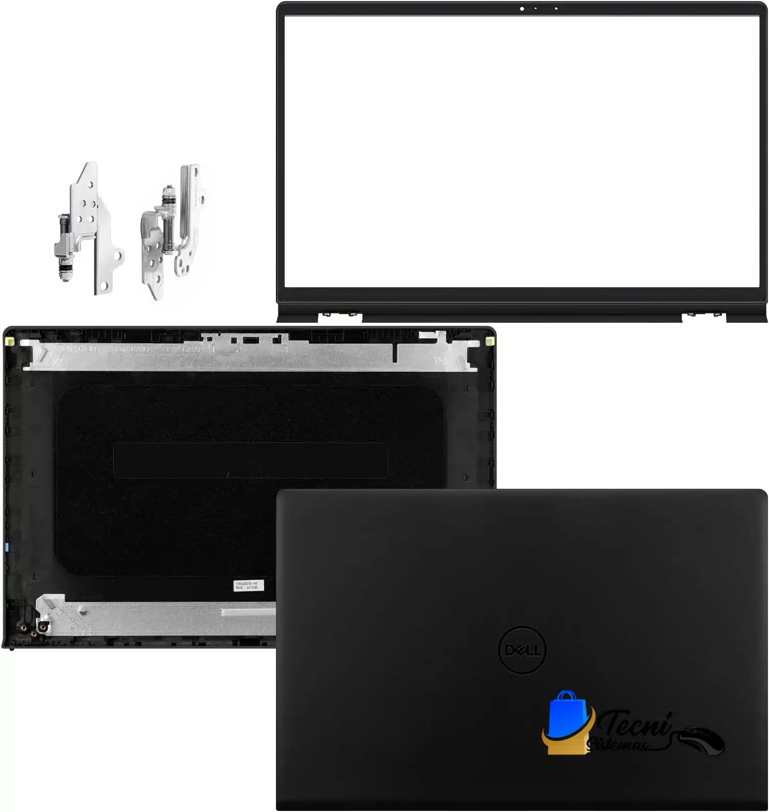 61BRP3hxu1L._AC_ Bezel Dell Inspiron 15 3510/3511/3515/3520/3521/3525 15.6 pulgadas, parte 09WC73