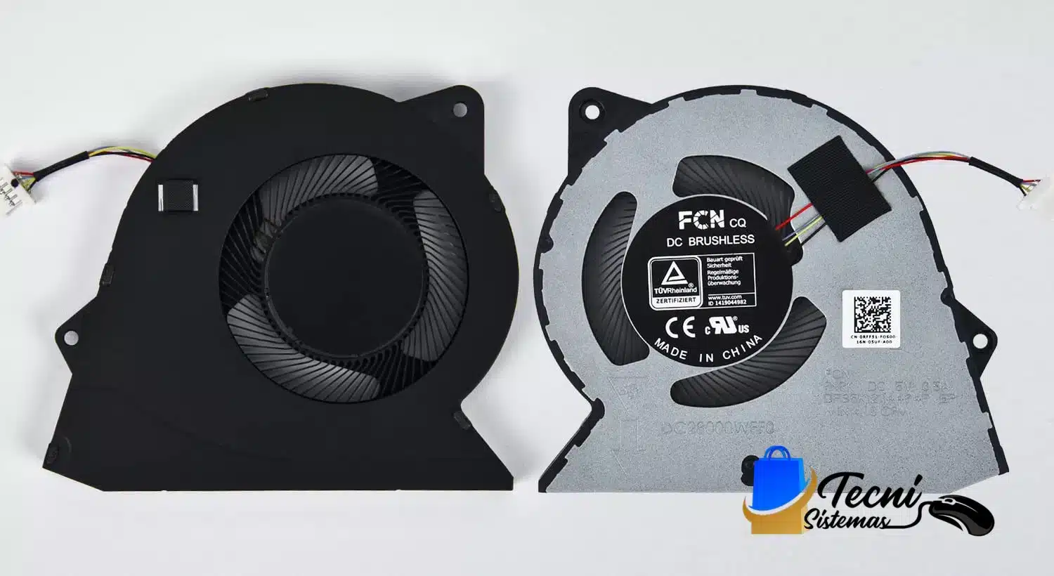 Version 1.0.0 Ventilador de refrigeración de CPU Dell Inspiron 15 3510 3511 3515 3520 3525 3530 3535 y Vostro 3510 3420 3520 P/N 0RFF51