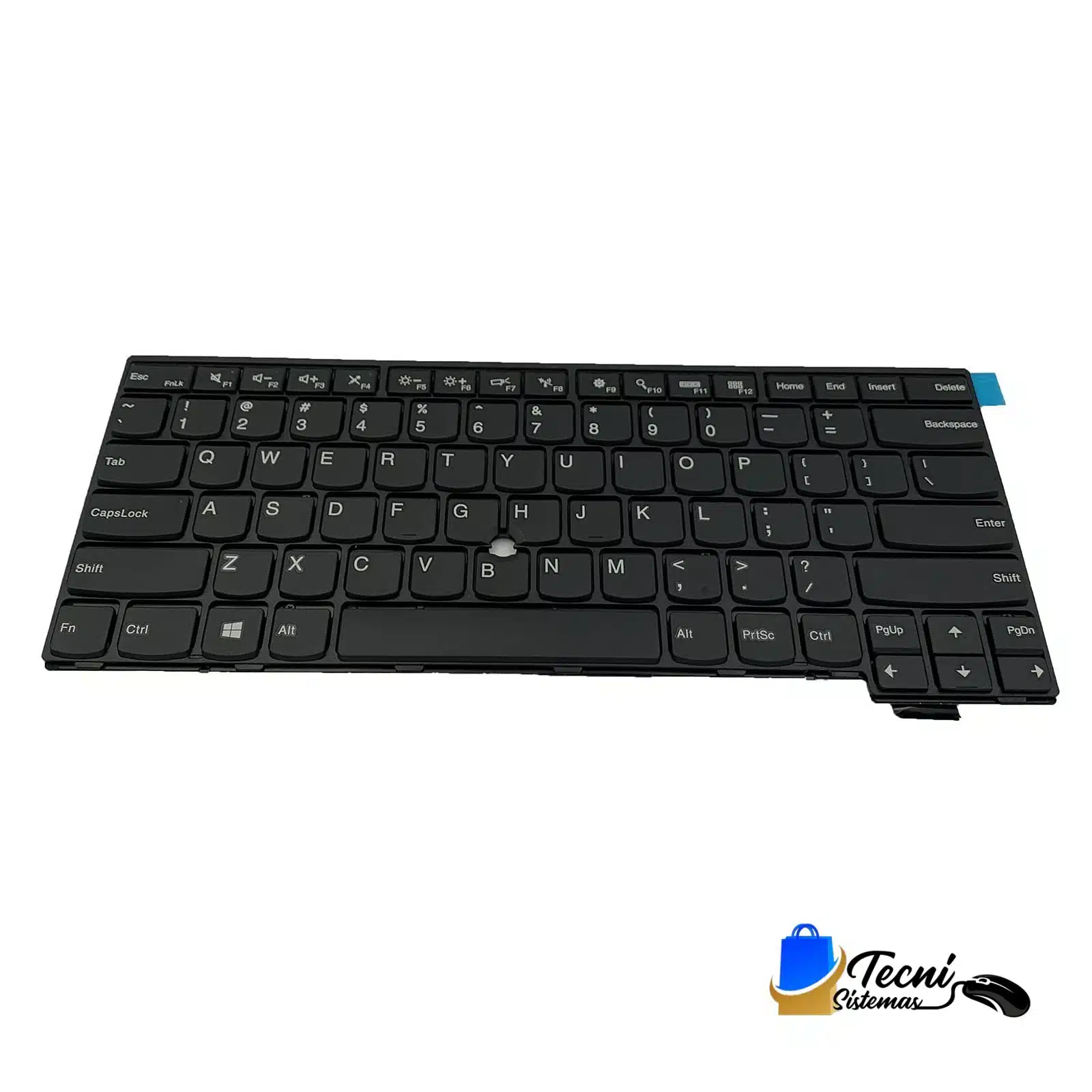 Version 1.0.0 Teclado retroiluminado con puntero para Lenovo ThinkPad T460s/T470s US, parte 01YR088/01YT142 — vista 2