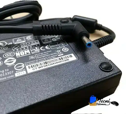 61haJ3bx9zL._AC_SX522_ Cargador Original HP 200W 19.5V 10.3A Punta Azul TPN-CA03 — vista 2