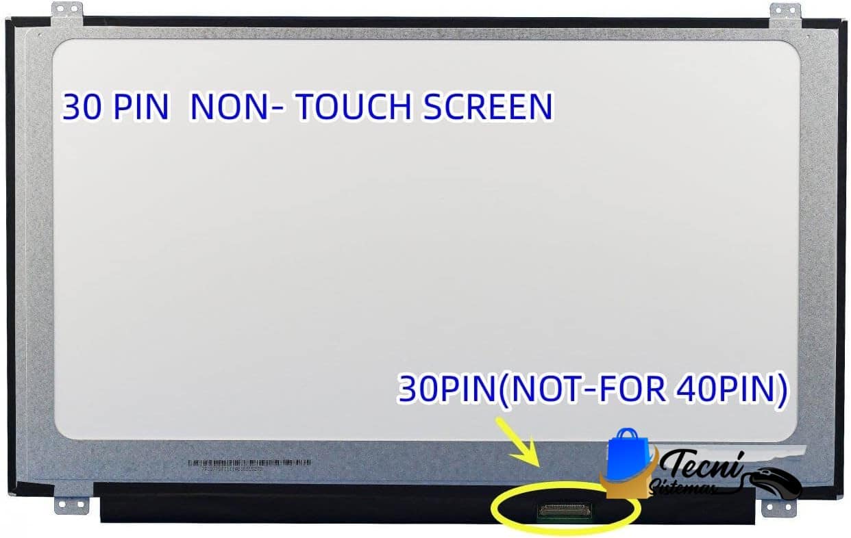 Pantalla IPS 15.6 FHD eDP 30 pines - Detalle lateral Pantalla LCD IPS 15.6 FHD 1920x1080 eDP 30 pines con brackets para ASUS VivoBook no táctil — vista 2