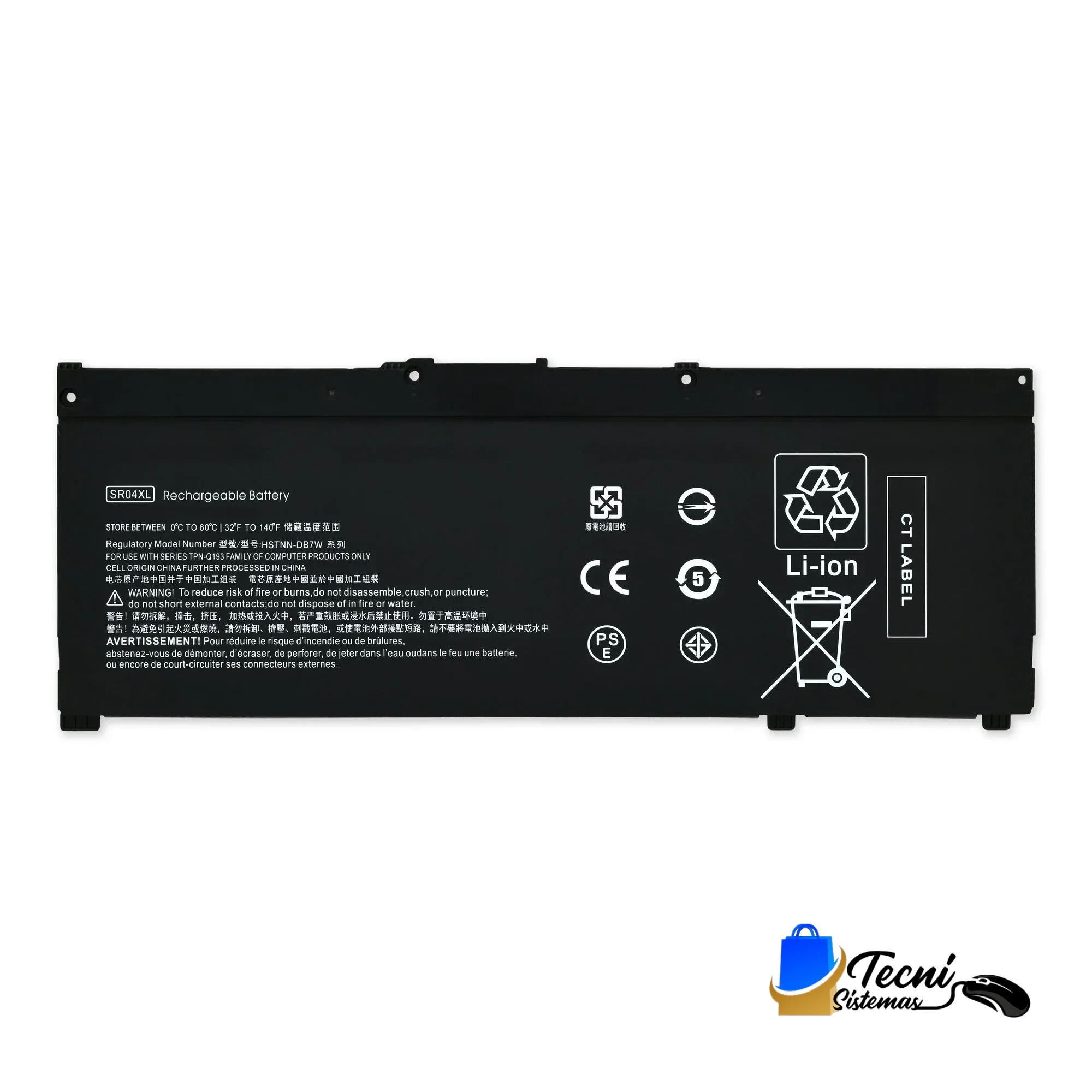 6iLLLMD3ROcWSfOA Batería compatible HP SR04XL 15.4V 70.07Wh 4550mAh 4 celdas