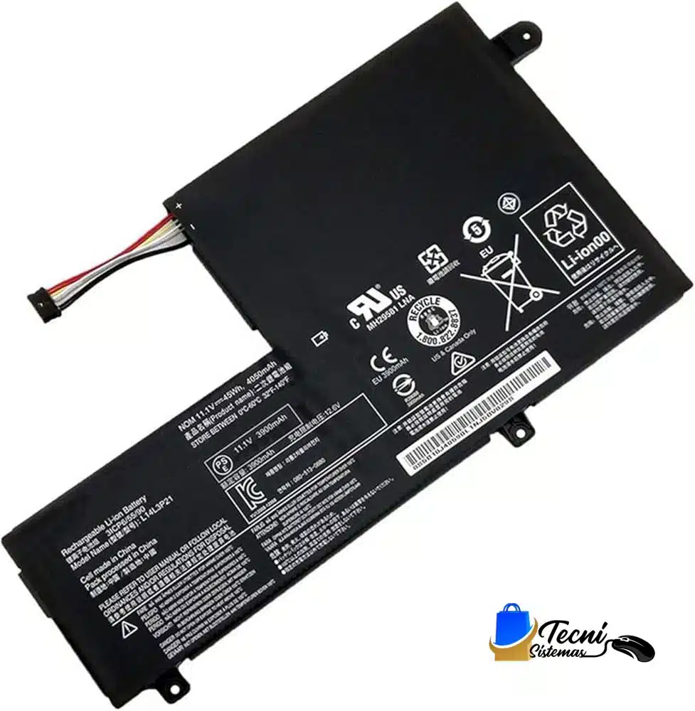 712tS88hQeL._AC_UF1000,1000_QL80_ Batería compatible Lenovo L14M3P21 10.8V 45Wh Li-Ion 3 celdas