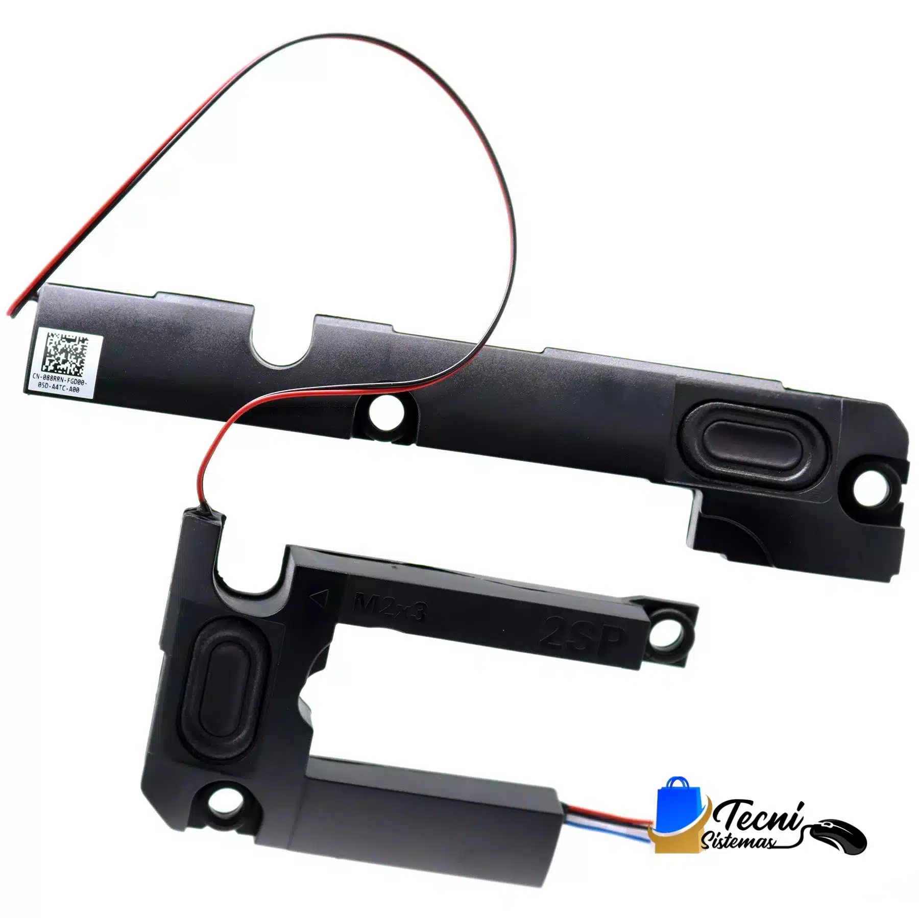 Version 1.0.0 Altavoces internos Dell Inspiron 15 3580 3581 3582 3583 3585 3590 3593 3595 88RRN 088RRN 4Ω 2W-3W
