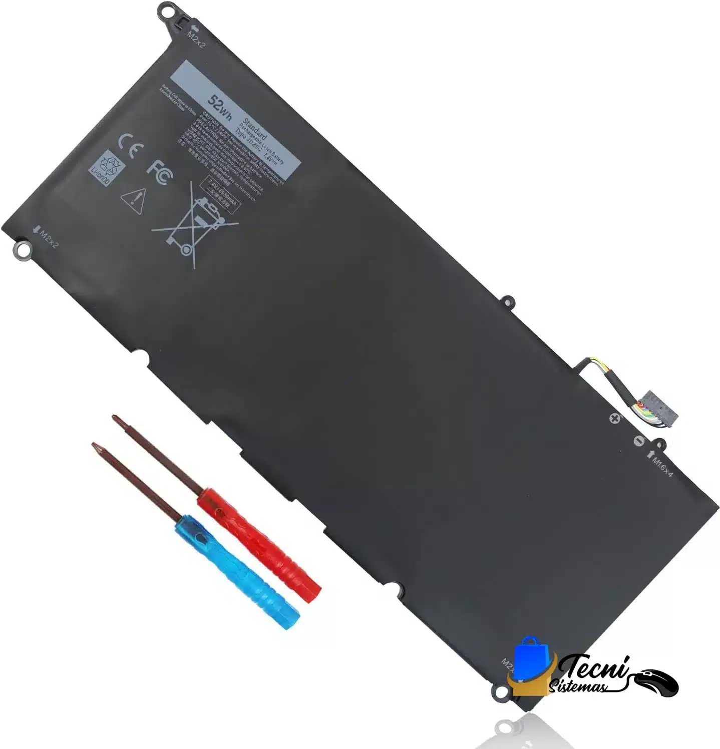90V7W JD25G 3 Bateria-compatible-dell-90v7w-jd25g-jhxpy-5k9cp-li-ion-7-4v-52wh-03