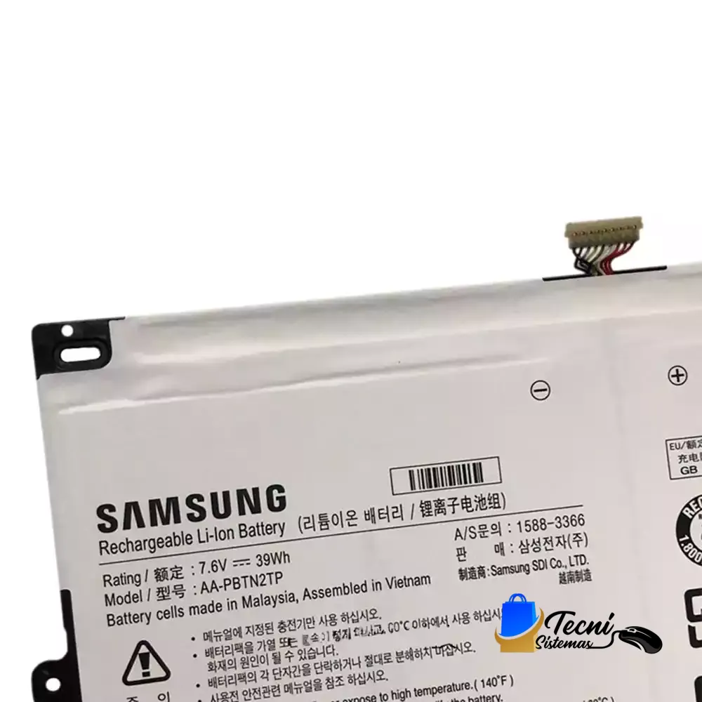 AA-PBTN2TP 2 Batería Original Samsung AA-PBTN2TP 7.6V 30Wh — vista 2