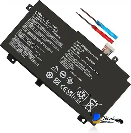 B31N1726 Batería compatible ASUS B31N1726 11.52V 42Wh Li-Polymer