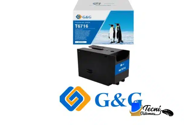 Captura de pantalla 2025-07-18 153818 Caja de Mantenimiento Epson Genérica GYG para WF-C5390DW y C5890DWF, almacena tinta residual de limpieza