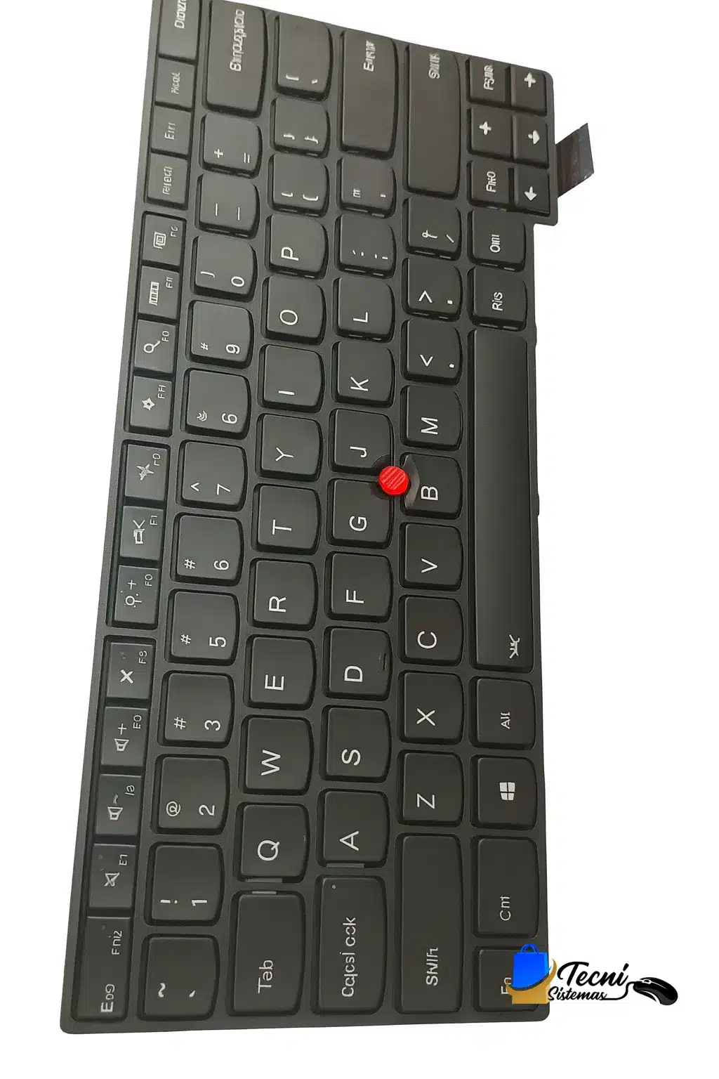 ChatGPT Image 20 nov 2025, 09_23_15 a.m. Teclado Lenovo ThinkPad 04Y0900 0C02291 US sin retroiluminación, compatible E480 E485 L380 L480 L490 T480s T490