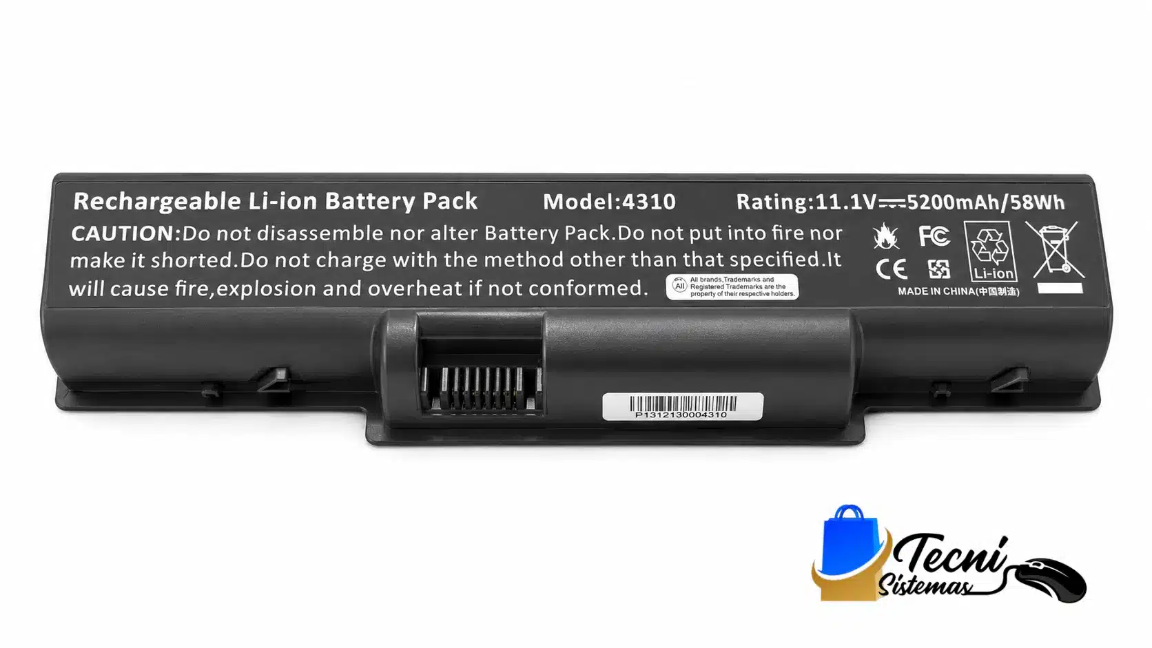 ChatGPT Image 22 jun 2026, 03_00_42 p.m. Batería compatible Acer Aspire 2930 4220 4230 4310 5536 11.1V 5200mAh 58Wh