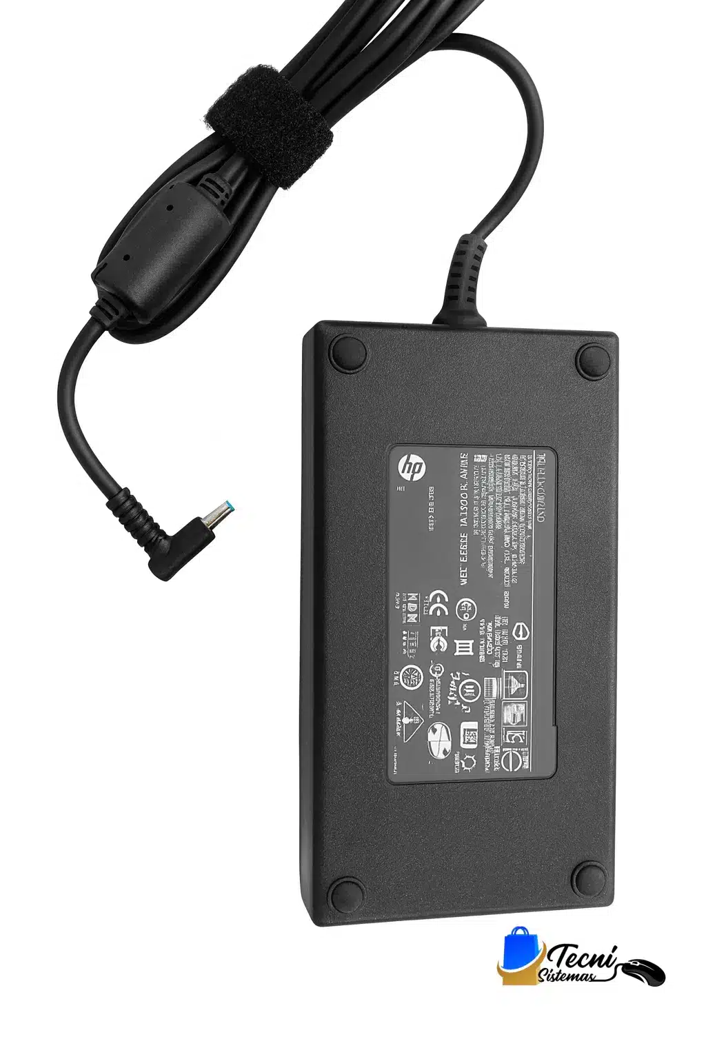 ChatGPT Image 29 oct 2025, 12_51_11 Cargador Original HP 180W Punta Azul 19.5V 9.23A Modelo PA-1181-02 — vista 3