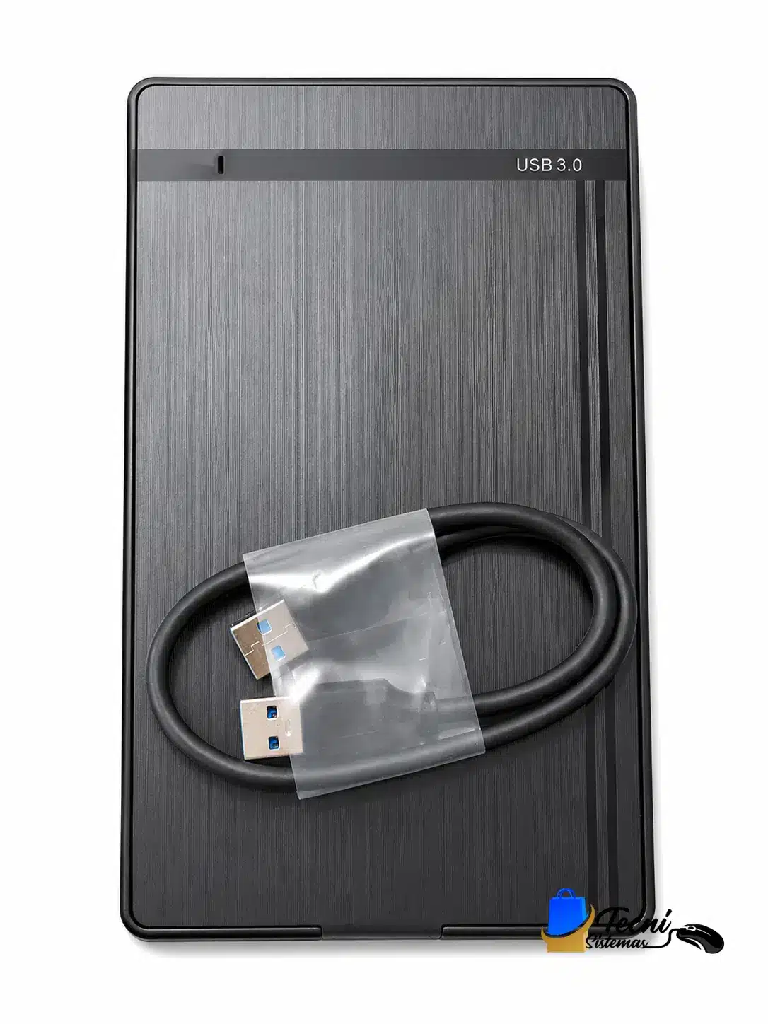 ChatGPT Image 30 jun 2026, 01_14_27 p.m. Encapsulador externo para disco HDD/SSD 2.5" y 3.5" USB 3.0 — vista 2