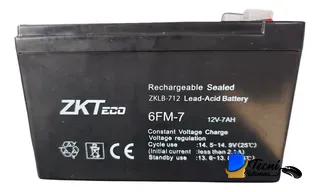 D_NQ_NP_2X_706495-MCR94353448521_102025-T Batería ZKTeco ZKLB-712 12V 7Ah para UPS y sistemas de seguridad