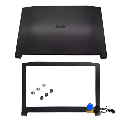 D_Q_NP_2X_954937-MLC101311634845_122025-P Back Cover superior kit con bisel y bisagras para Acer Nitro 5 AN515-51 AN515-53 AN515-41 AN515-42 — vista 2