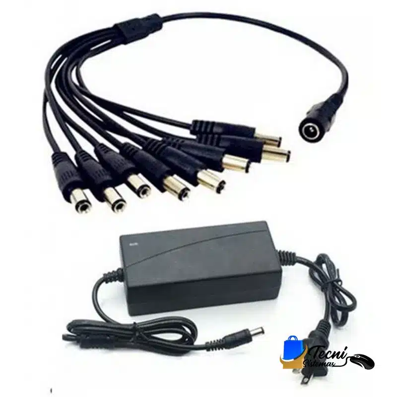 Fuente-8-Colas-550×550-1 Fuente-de-poder-para-camaras-12v-10a-con-8-tomas-01