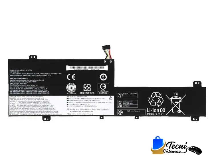 L19C3PD6 Bateria-lenovo-l19c3pd6-52-5wh-11-55v-01
