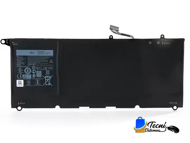 PW23Y Batería compatible Dell PW23Y 11.4V 42Wh