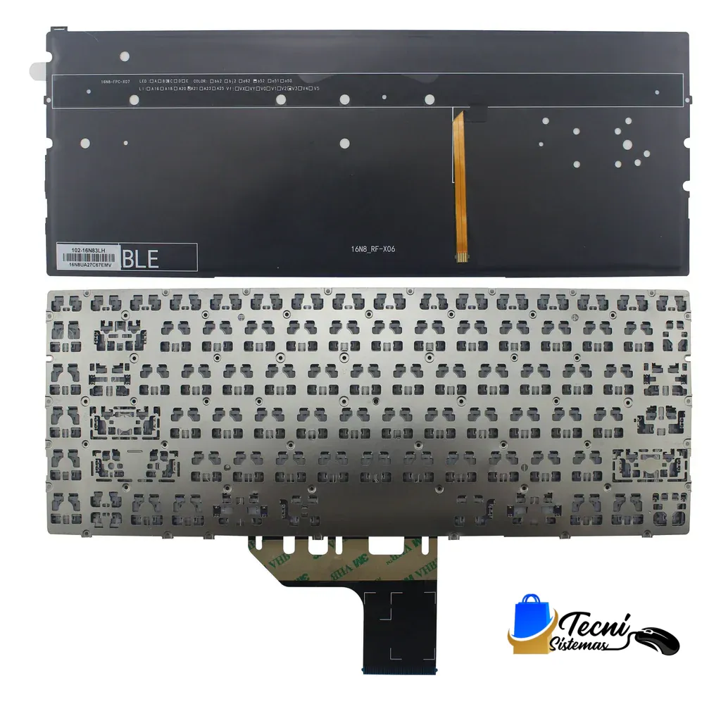 TECLADO HP ENVY X360 13-AG 2 Teclado para laptop HP ENVY x360 13-ag0002la SG-87230-86A repuesto original — vista 2