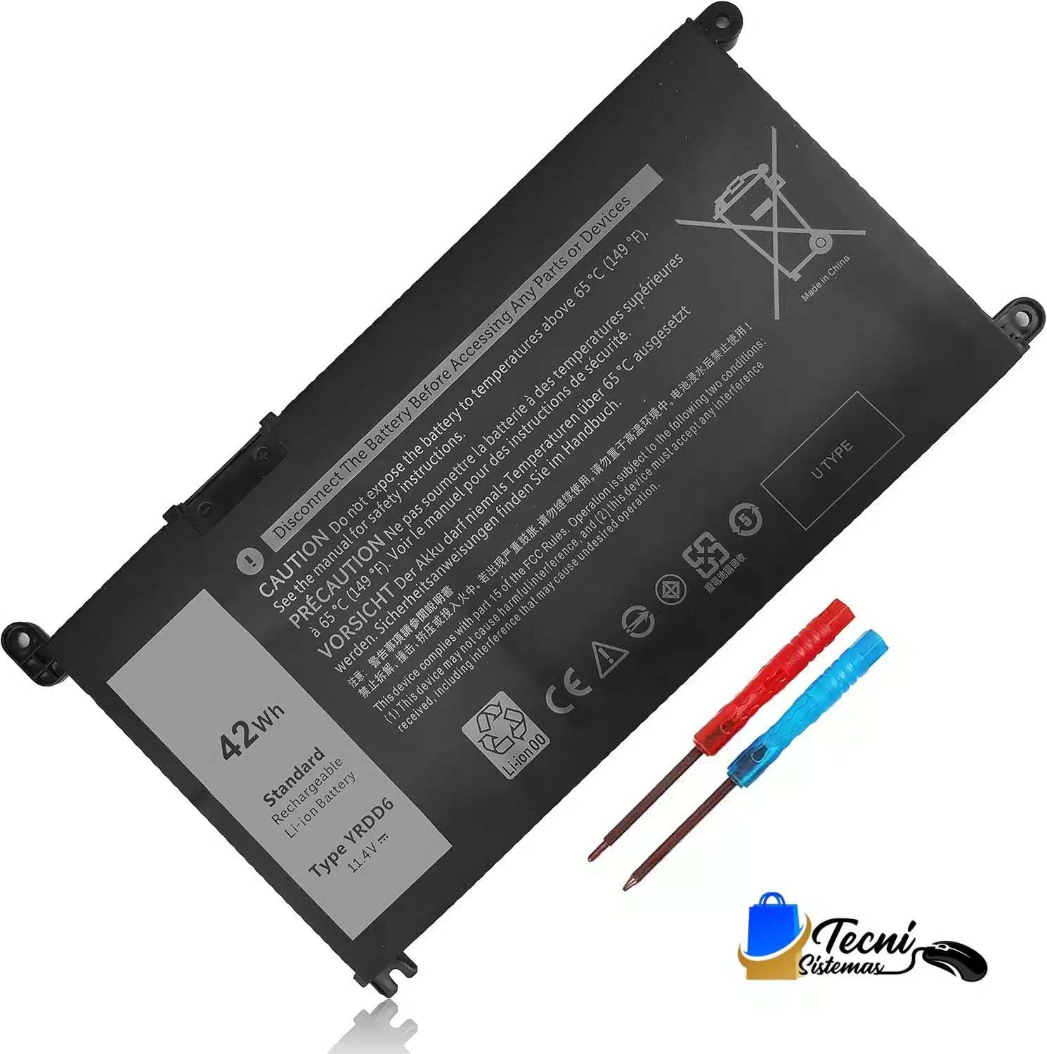 YRDD62 Bateria-compatible-dell-yrdd6-11-4v-42wh-3-celdas-02