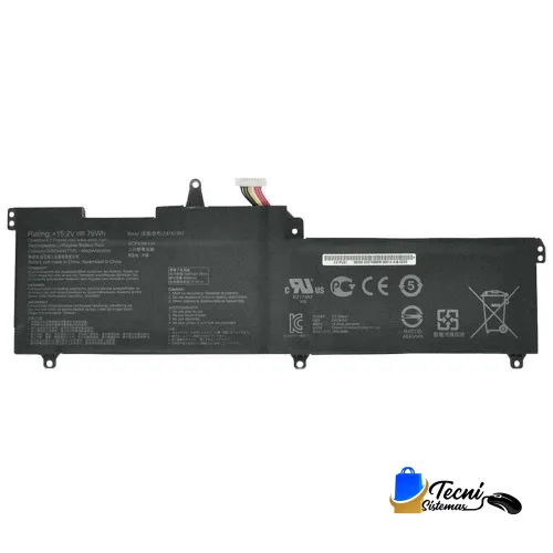 asus-rog-strix-gl702vw-c41n1541-notebook-11655537494 Batería compatible ASUS C41N1541 15.2V 64Wh para ZenBook UX501 y N501