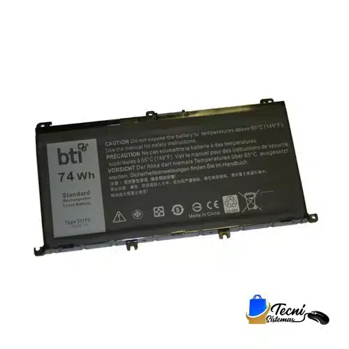 bateria-dell-357f9-74wh-inspiron-7567 Batería original Dell 357F9 71JF4 74Wh 11.1V Li-Ion compatible con Inspiron 5576 5577 7557 7559 7566 7567 — vista 3