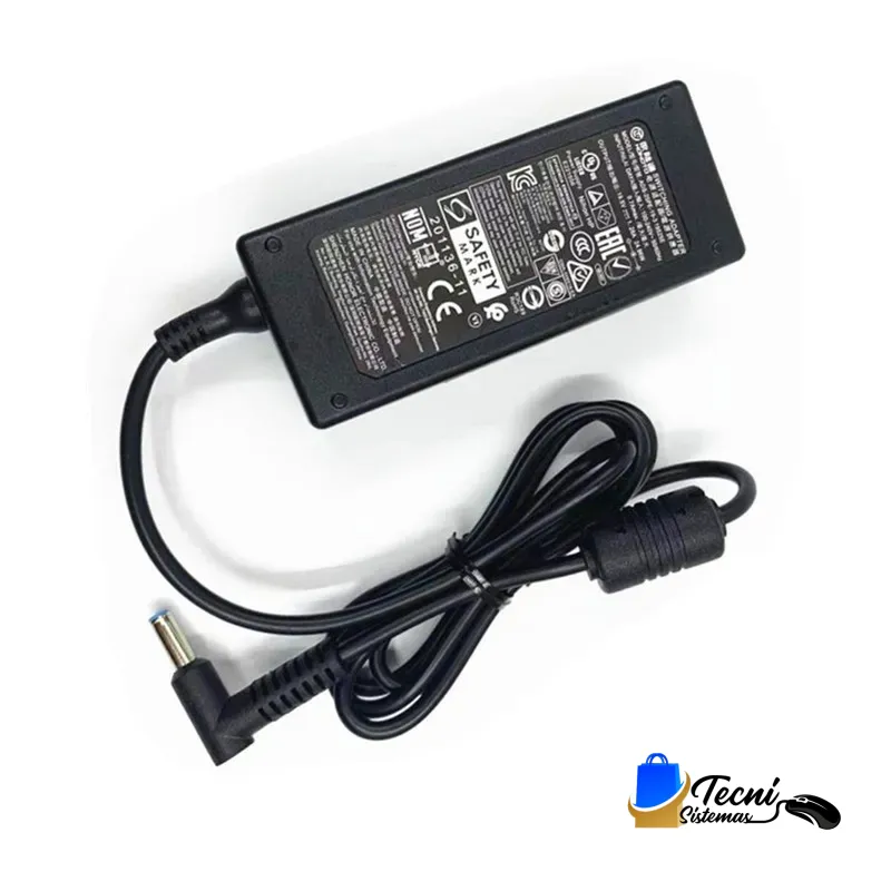 d18bba02-cb17-4ce0-b8d4-6dbbfd77af45 Cargador compatible HP ADS-25PE-19-3 19.5V 1.28A 25W para monitores HP M22F, M24F y M27F