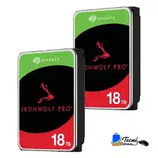 images Disco Duro NAS Seagate IronWolf 18TB 3.5" SATA III 7200RPM — vista 2