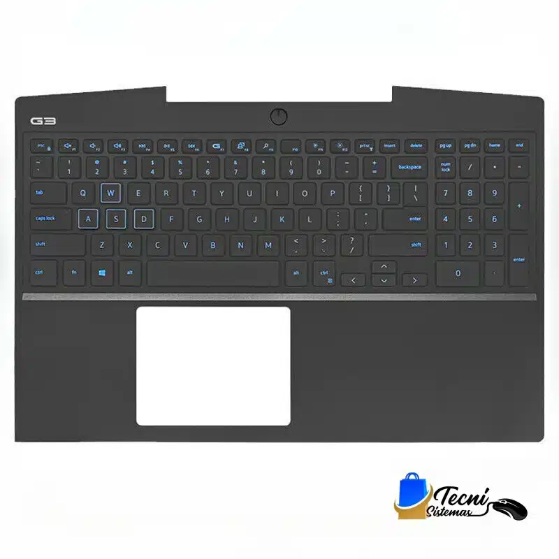 s-l1200 (2) Palmrest Dell G3 15 3590 P0NG7 con teclado sin retroiluminación y touchpad