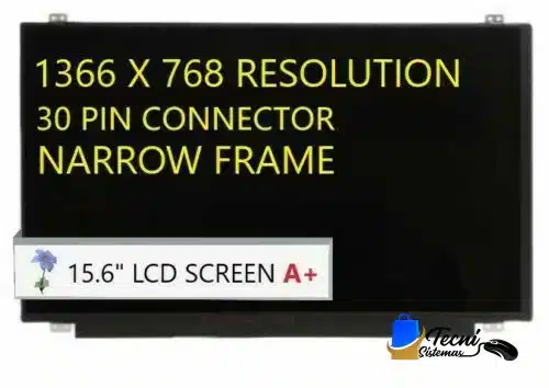 s-l1200 Pantalla LCD 15.6 pulgadas N156BGA-EA3 REV.C1 HD 1366x768 30 pines mate con soportes