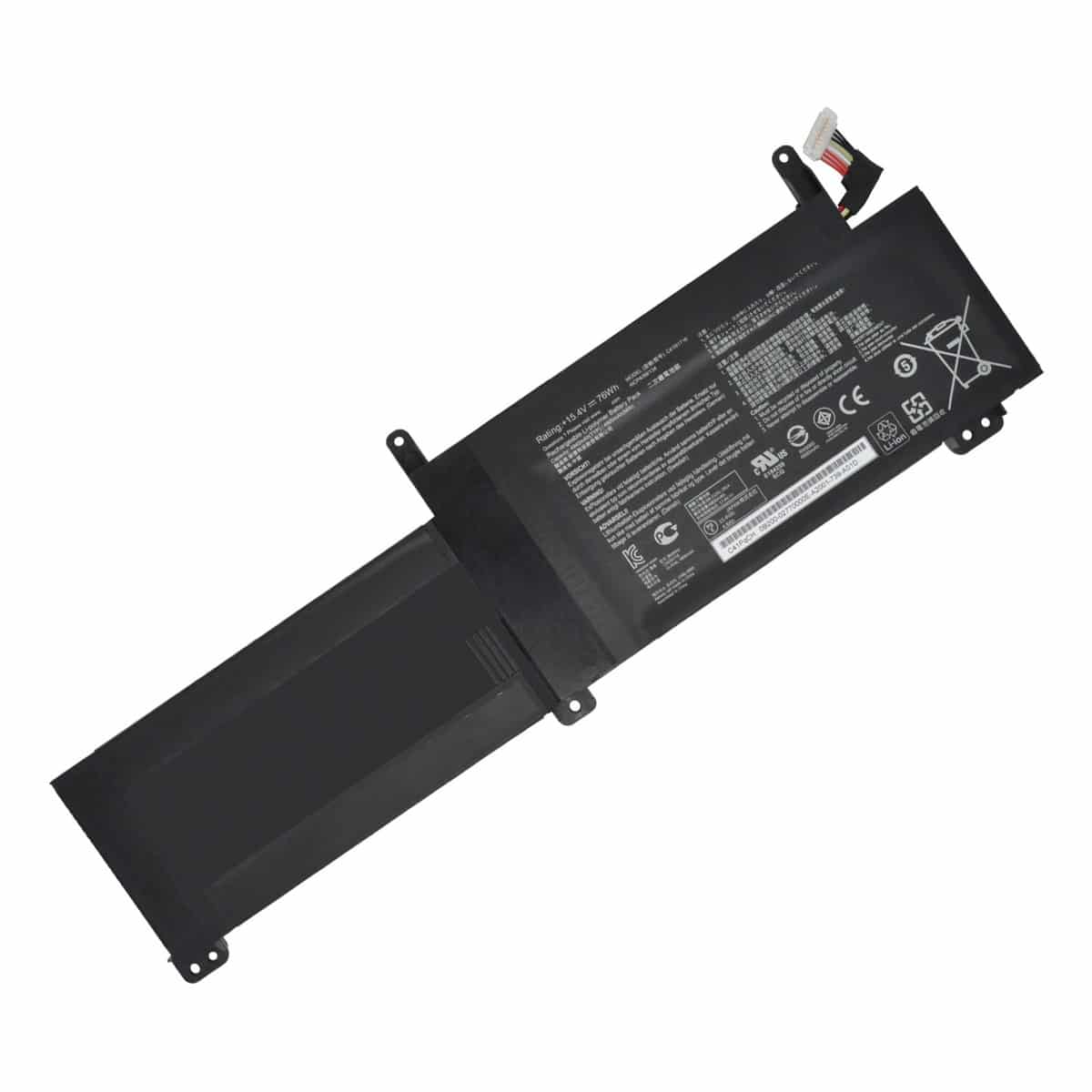 s-l1200 Batería compatible ASUS ROG Strix GL703GM GL703GS C41N1716 15.4V 76Wh Li-ion