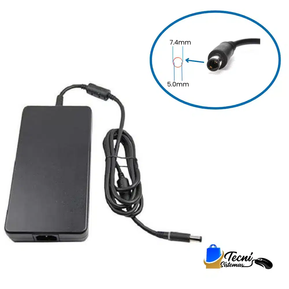 s-l1200 Cargador compatible Dell 240W 19.5V 12.3A punta 7.4x5.0mm SK90B195123 - vista 2