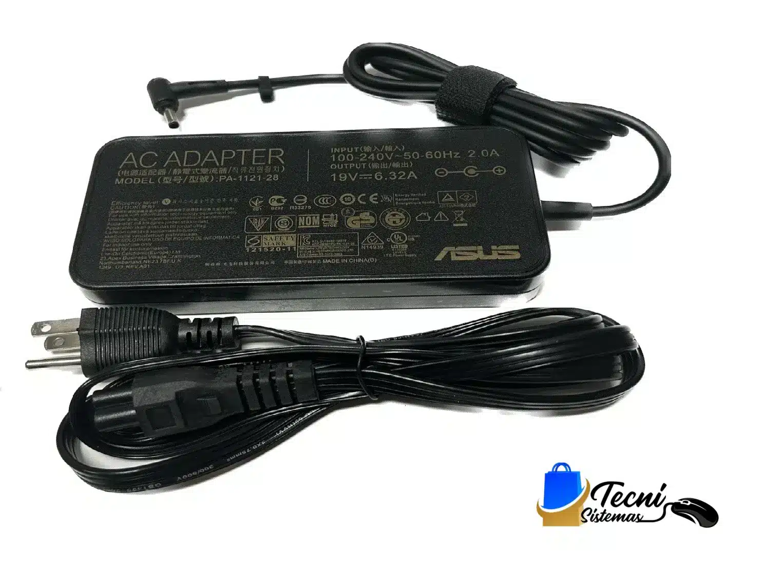 s-l1600 Cargador original Asus A18-150P1A 150W 20V 7.5A conector 6.0x3.7mm