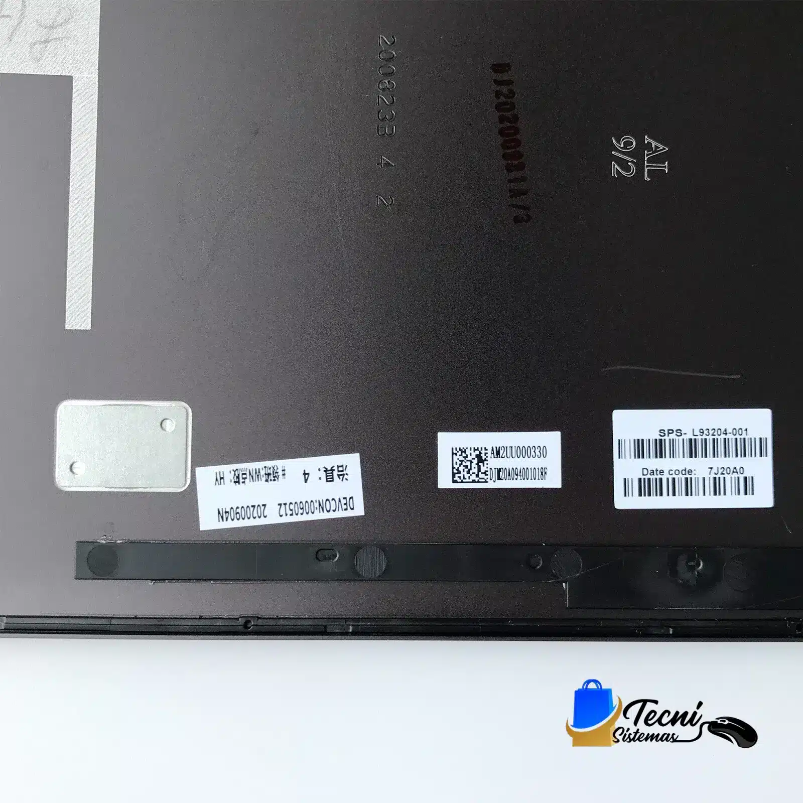 s-l1600 (14) Cubierta superior LCD HP Envy x360 15 L93204-001 con tornillos — vista 2