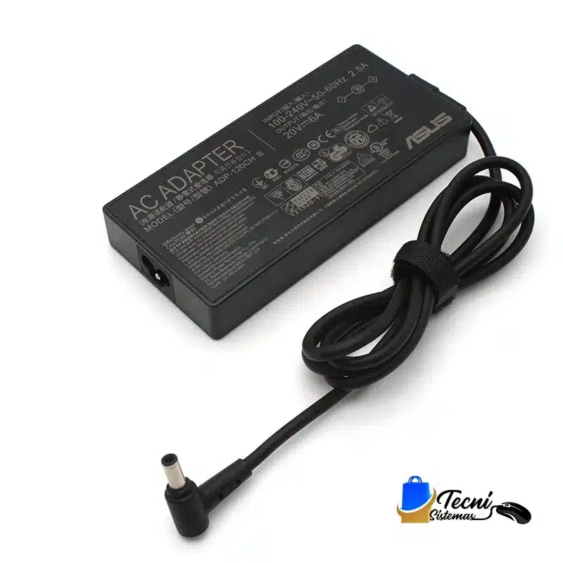 s-l1600 Cargador ASUS 120W ADP-120CH B 20V 6A conector 6.0 x 3.7mm