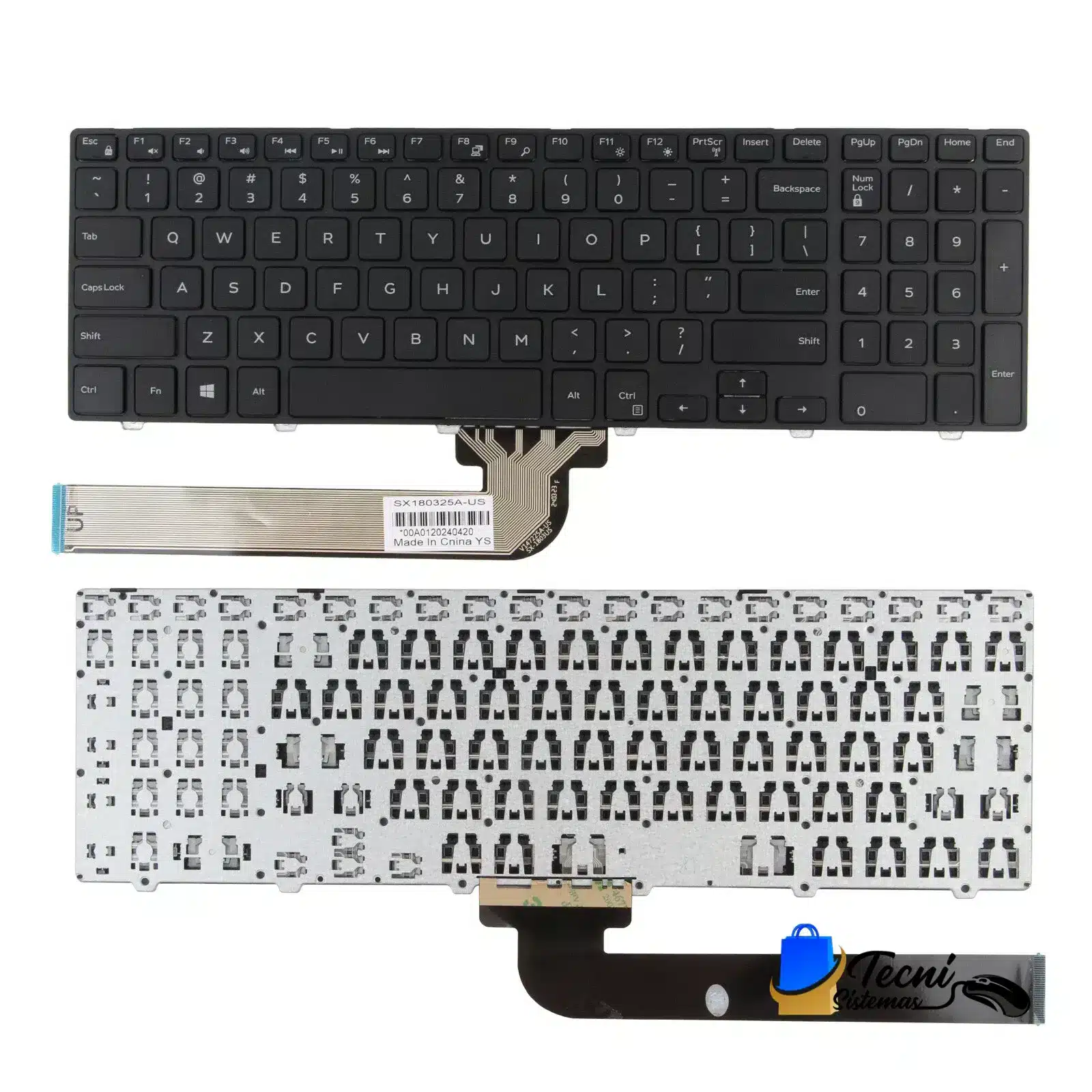 s-l1600 (4) Teclado interno para laptop Dell Inspiron 15 3000 Series 3541 3542 3543