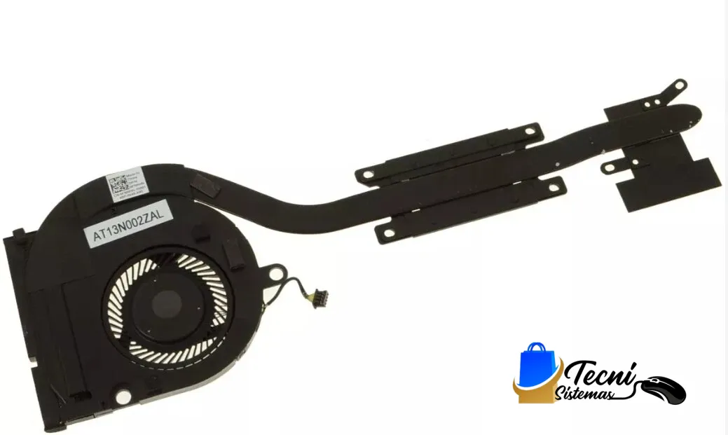 s-l1600 (7) Conjunto disipador térmico pasivo Dell Latitude E5550 aluminio cobre FNNHN 0FNNHN AT13N002ZAL