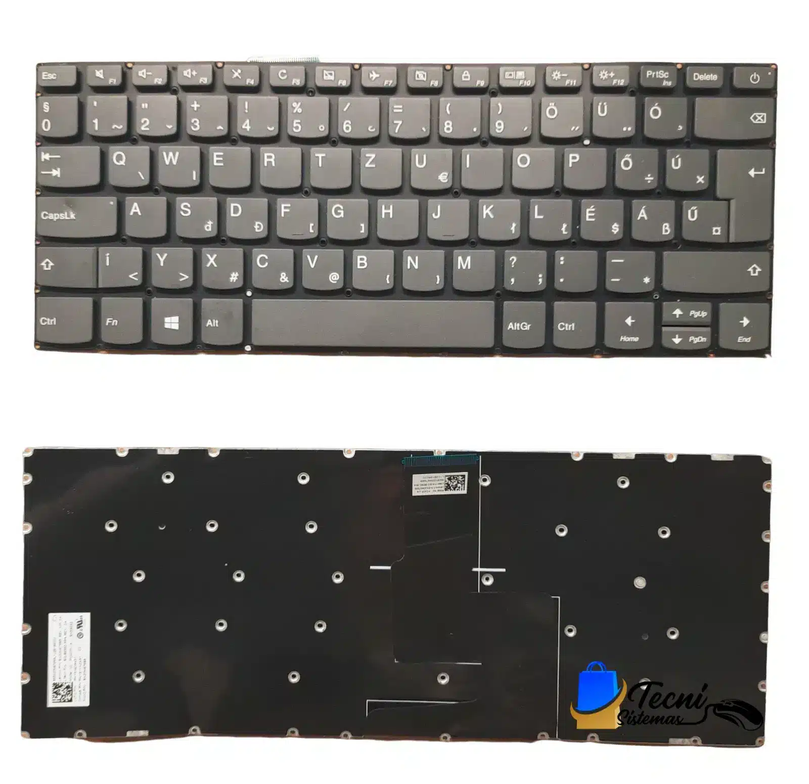 s-l1600 (7) Teclado para Lenovo IdeaPad 320S-14IKB / 320-14IKB / 320-14ISK / 320-14AST / 520-14, distribución español latino — vista 3
