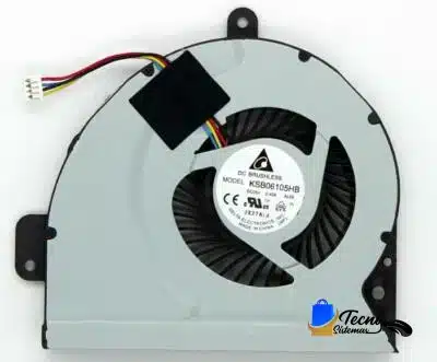 s-l400 Ventilador CPU compatible con laptop ASUS X53EI X53E, 5V DC