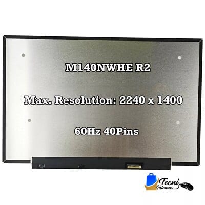 s-l400 Pantalla LCD IPS BOE NV140DRM-N44 14 pulgadas 2.2K 2240x1400 60Hz eDP 40 pines