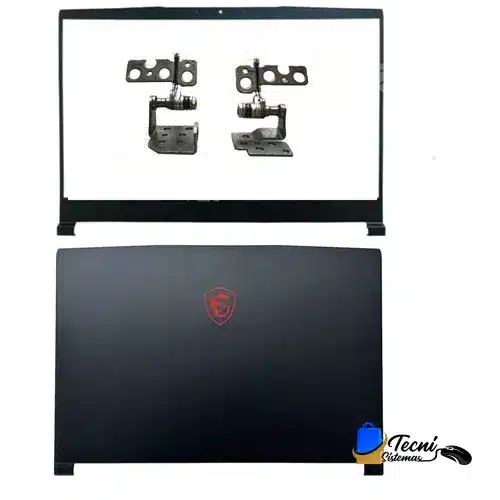 s-l500 Kit carcasa de pantalla para MSI GF63 Thin 8RC/8RD/9SCX MS-16R1/MS-16R3 15.6" color negro — vista 5
