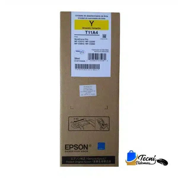 tinta-epson-t11a420-al-yellow-workforce-pro-wf-c5810-wf-c5890-wf-c5390-wf-5310-5000-paginas-tintas-epson-panama Tóner Epson T11A4 Amarillo — vista 2