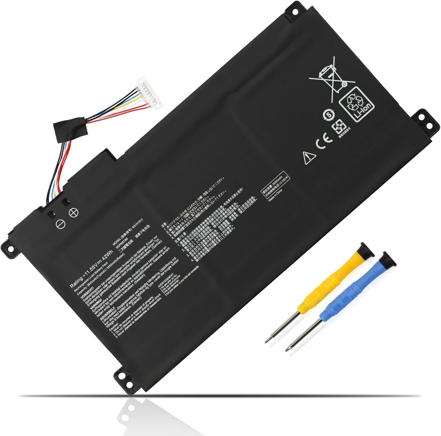 61bG8L+vwmL._AC_SL1500_ Batería compatible ASUS B31N1912 42Wh 11.55V para portátiles ASUS VivoBook