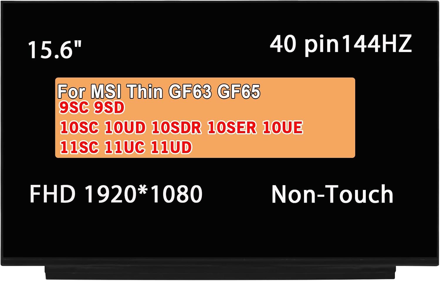 61vvTQMp5YL._AC_SL1500_ Pantalla LCD 15.6″ FHD 144Hz AU Optronics B156HAN08.4 para MSI Thin GF63 y GF65